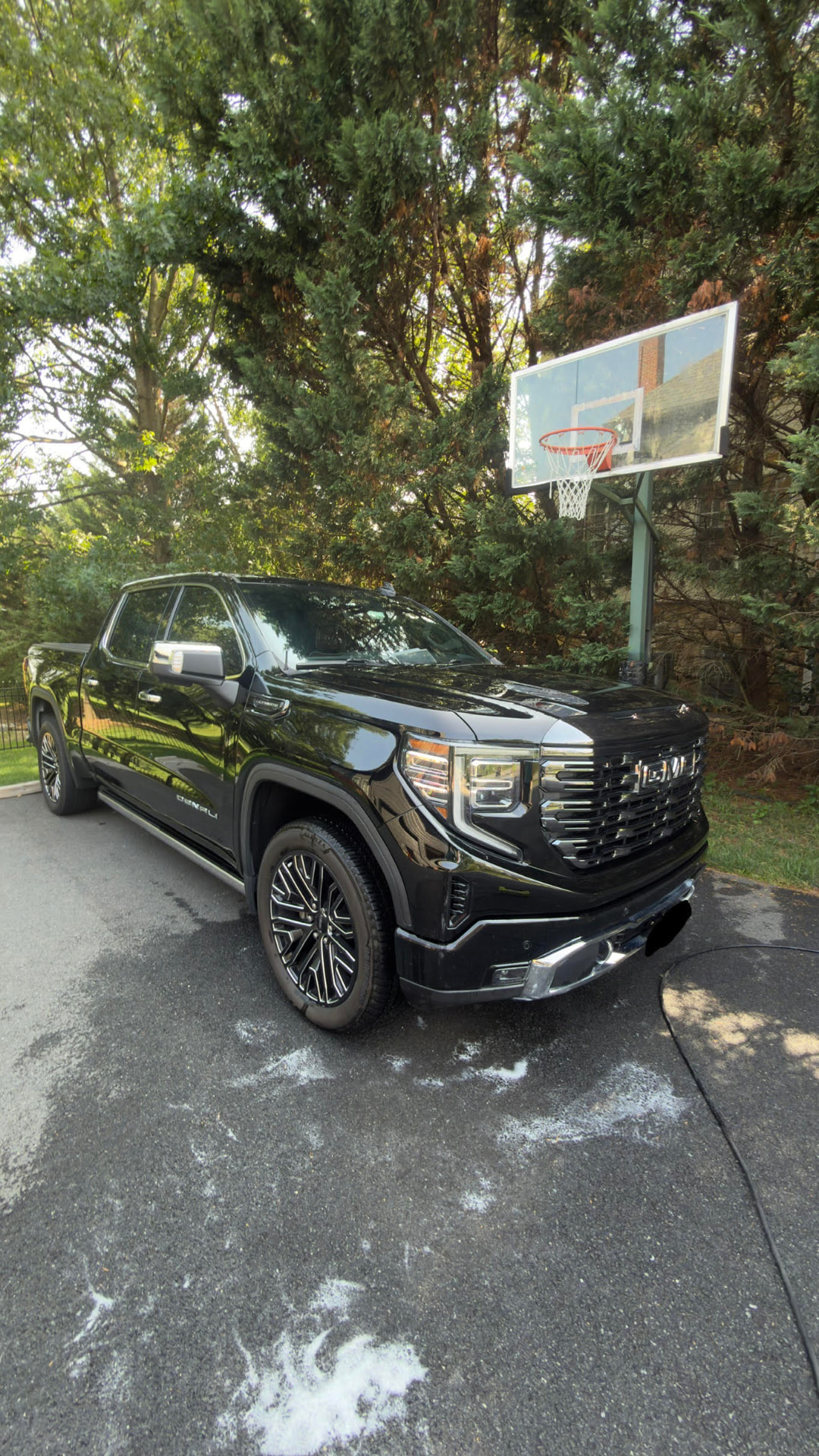 GMC Sierra Denali after a full mobile detail