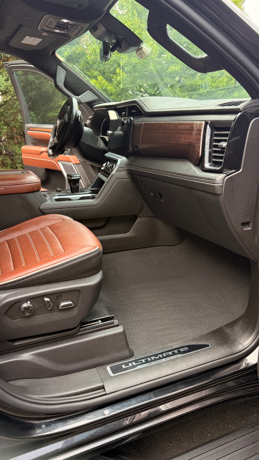 Denali interior after a full interior detail