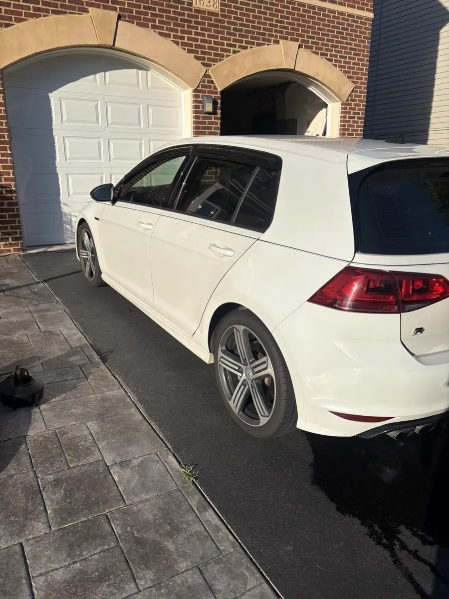 VW Golf R before the detail