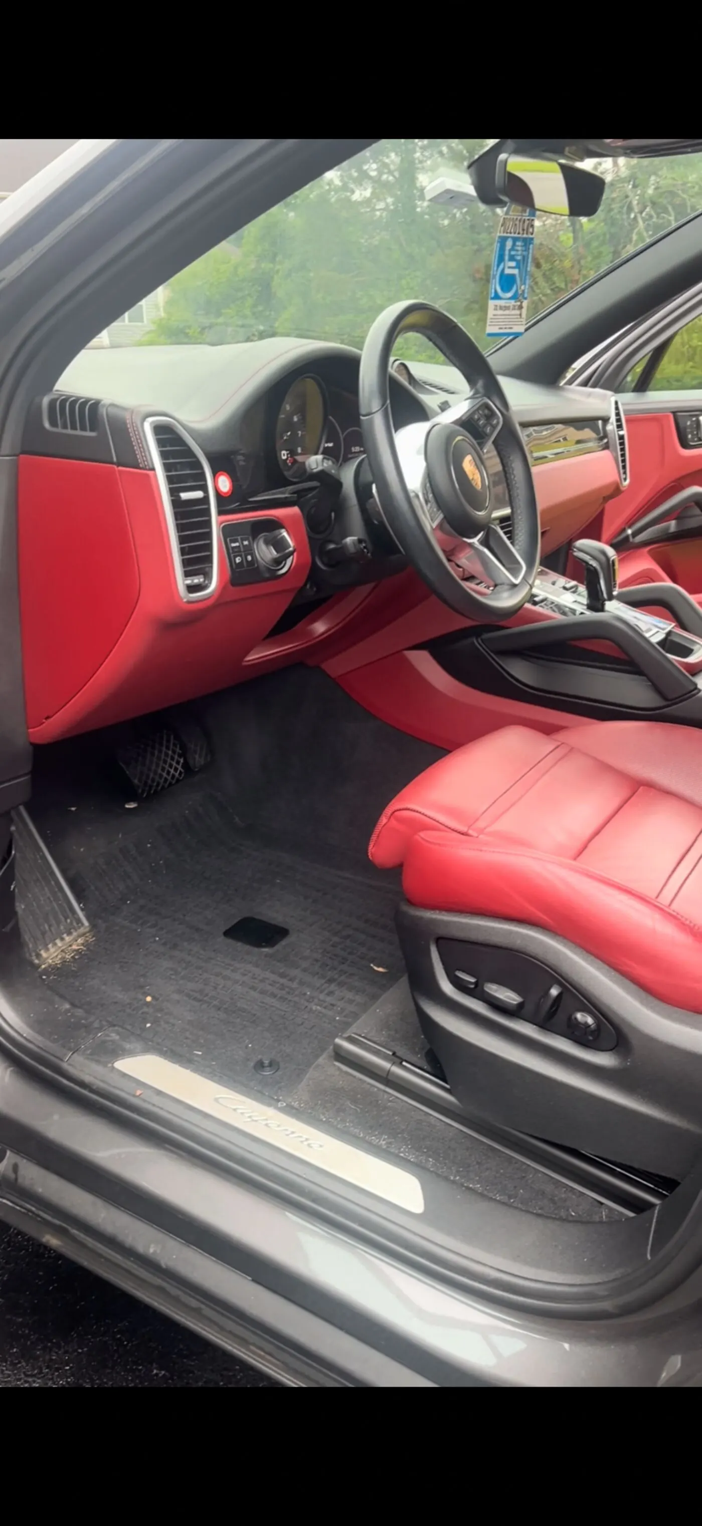 Porsche Cayenne — Full Interior Detail before