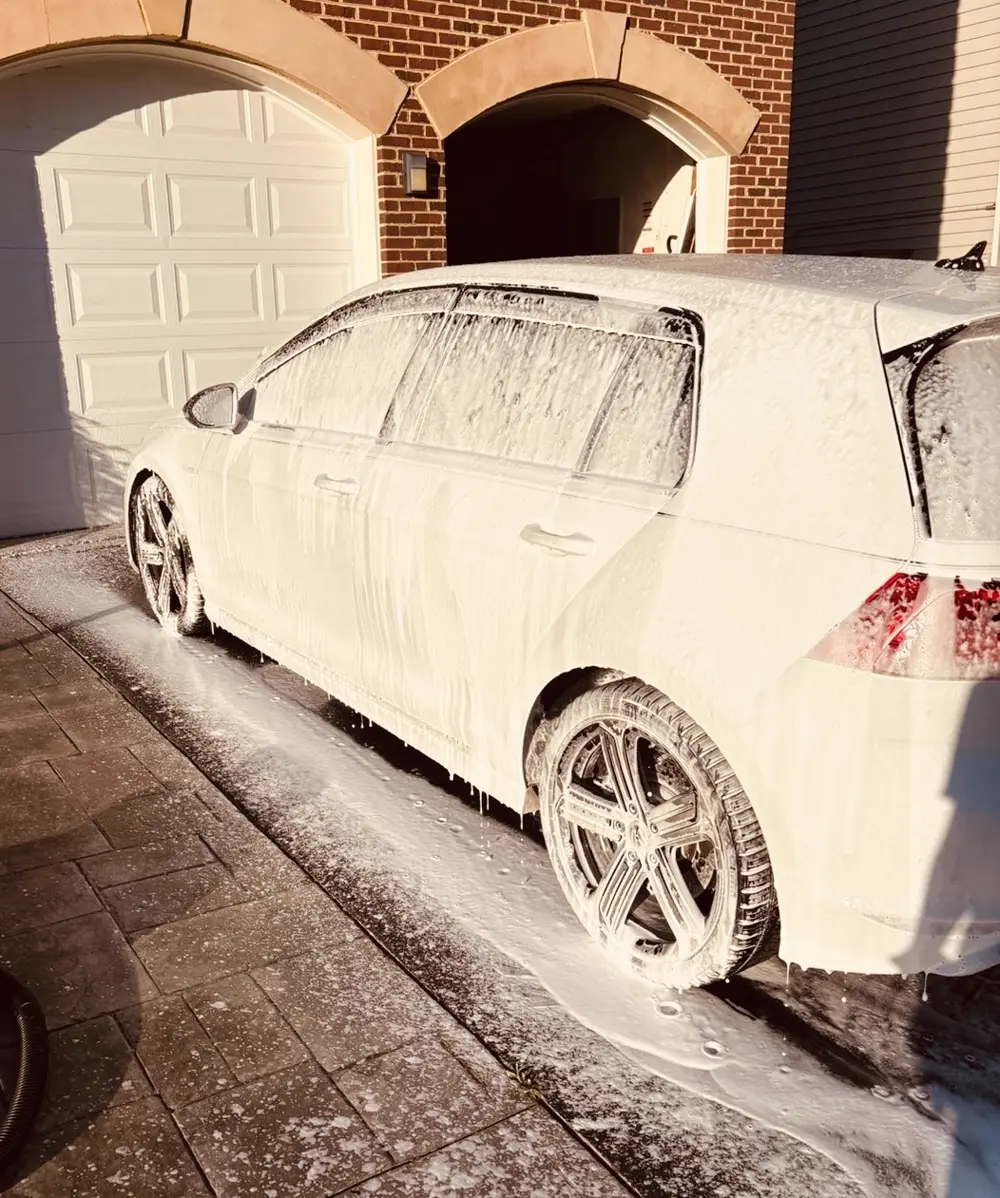 Full Foam Coverage — Exterior Wash
