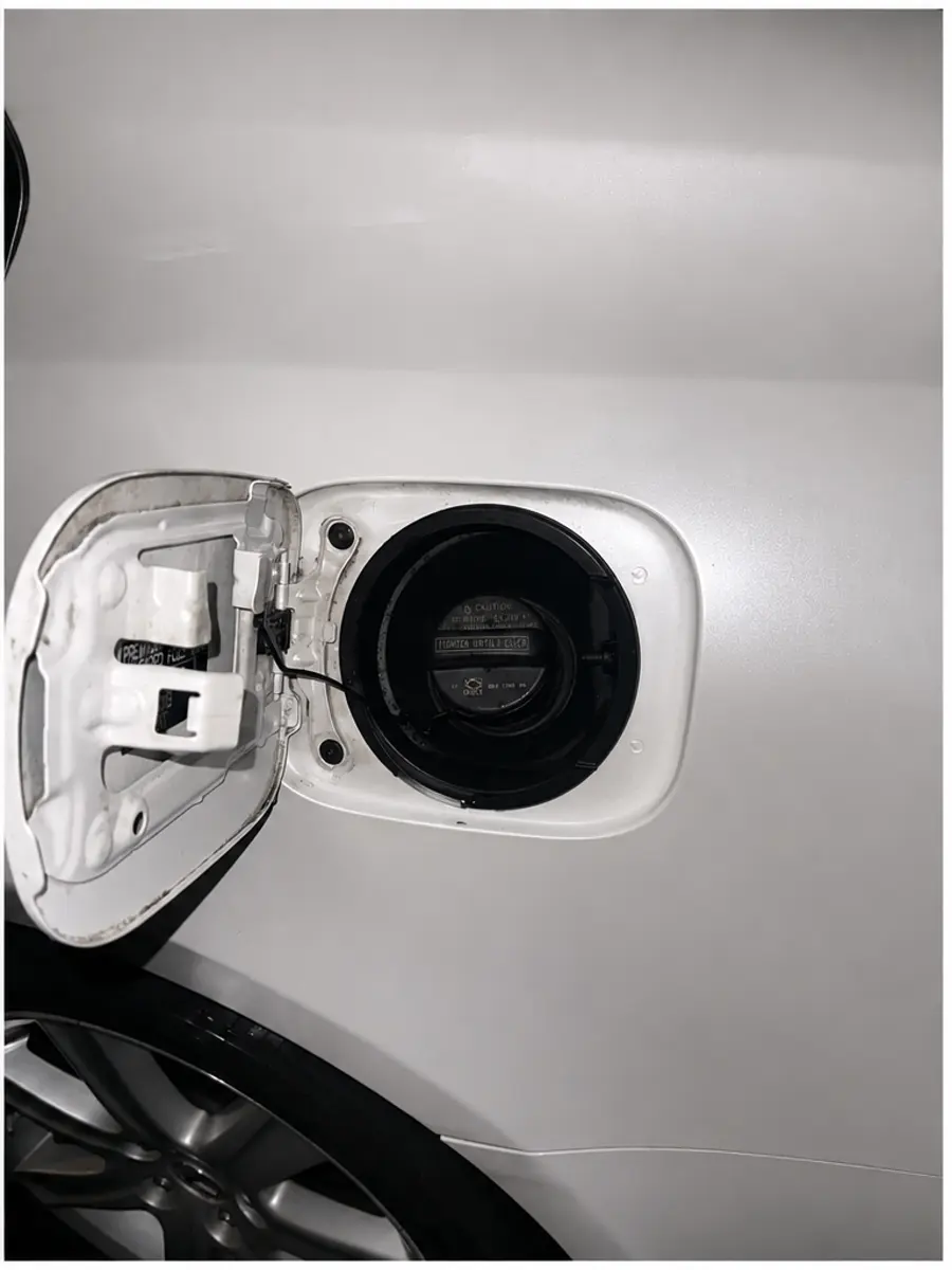 Fuel Door Detail after
