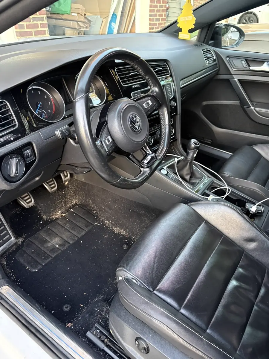 VW Golf R — Interior Deep Clean before